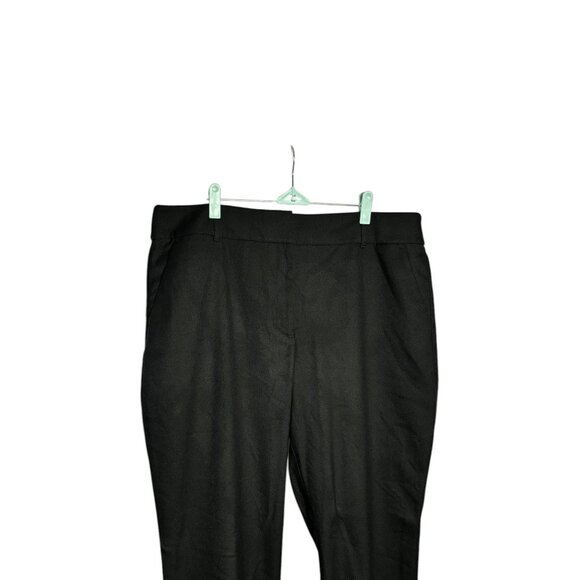 Loft Outlet Womens Black Pants Skinny Ankle High Rise Size 16 New - Picture 2 of 9